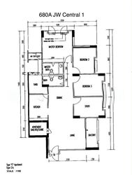 Blk 680A Jurong West Central 1 (Jurong West), HDB Executive #588107001
